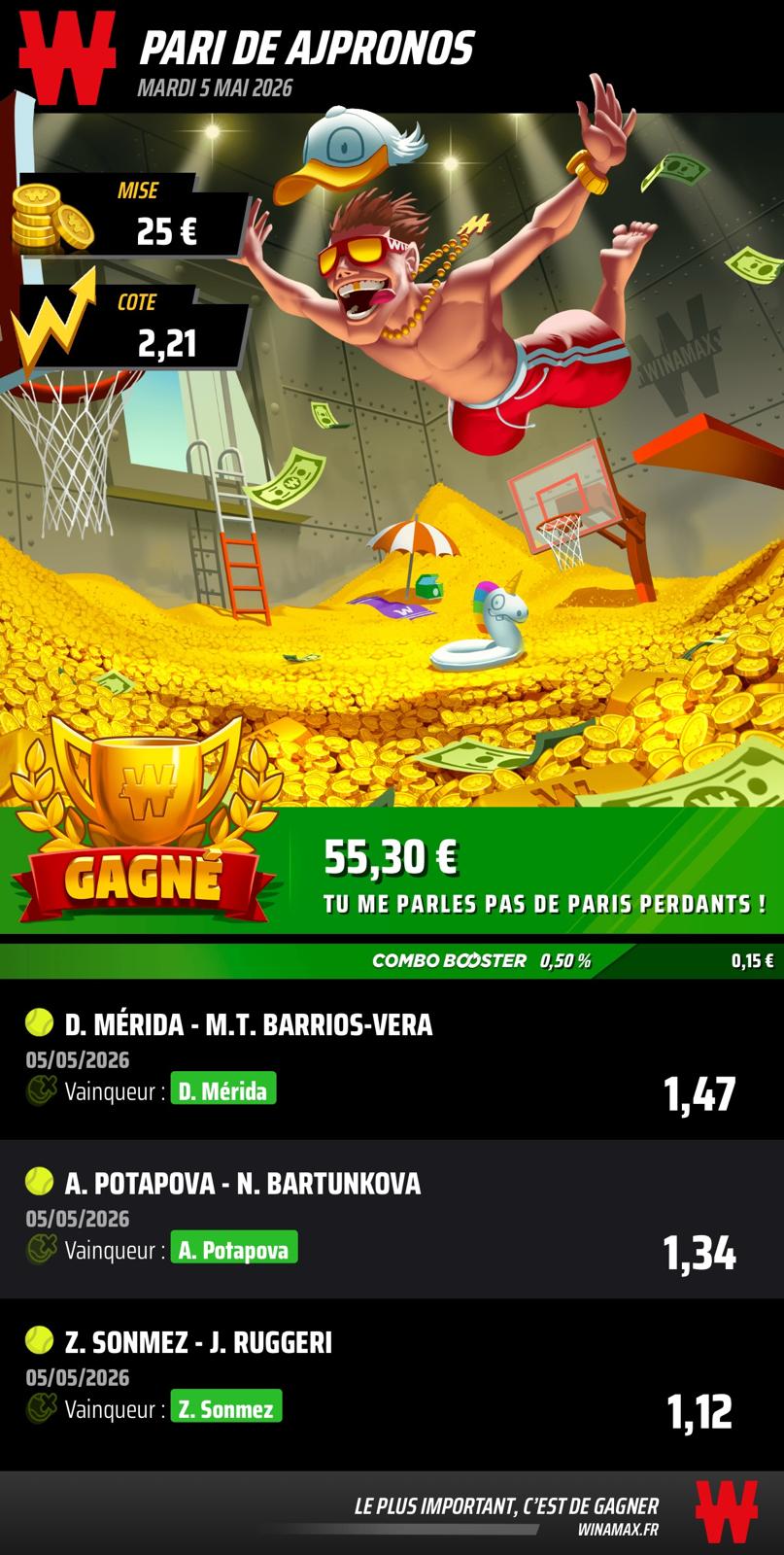 Prono du 18 mai