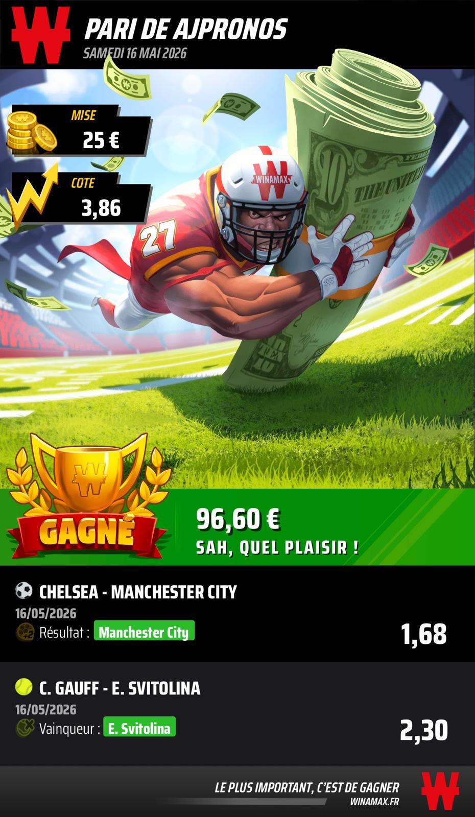 Prono du 16 mai