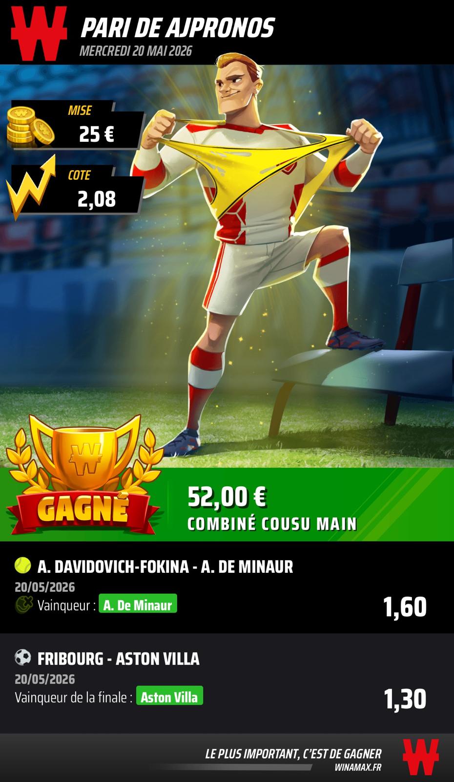 Prono du 14 mai